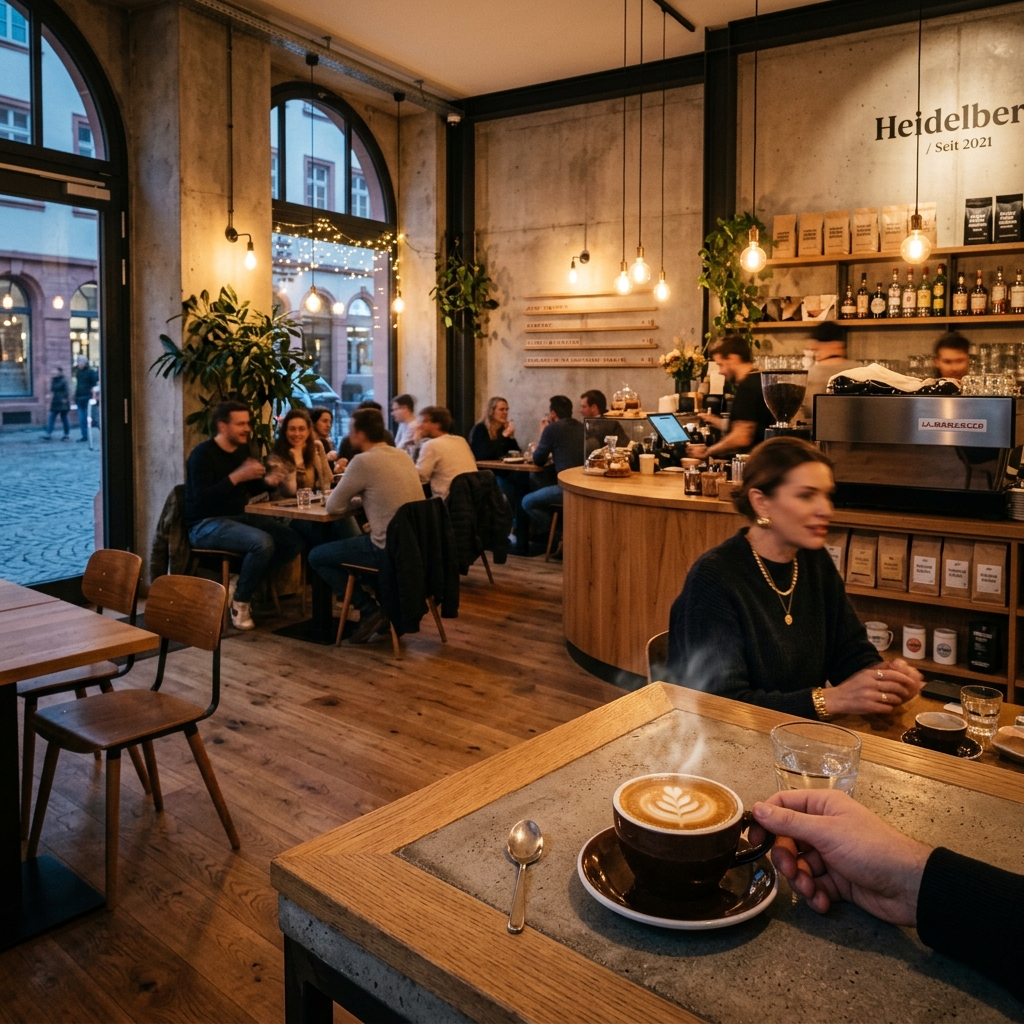 Kaffee trinken in Heidelberg